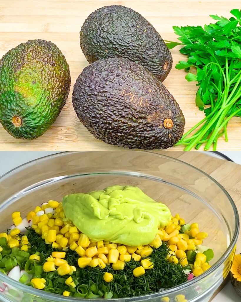 Healthy Avocado Mediterranean Salad