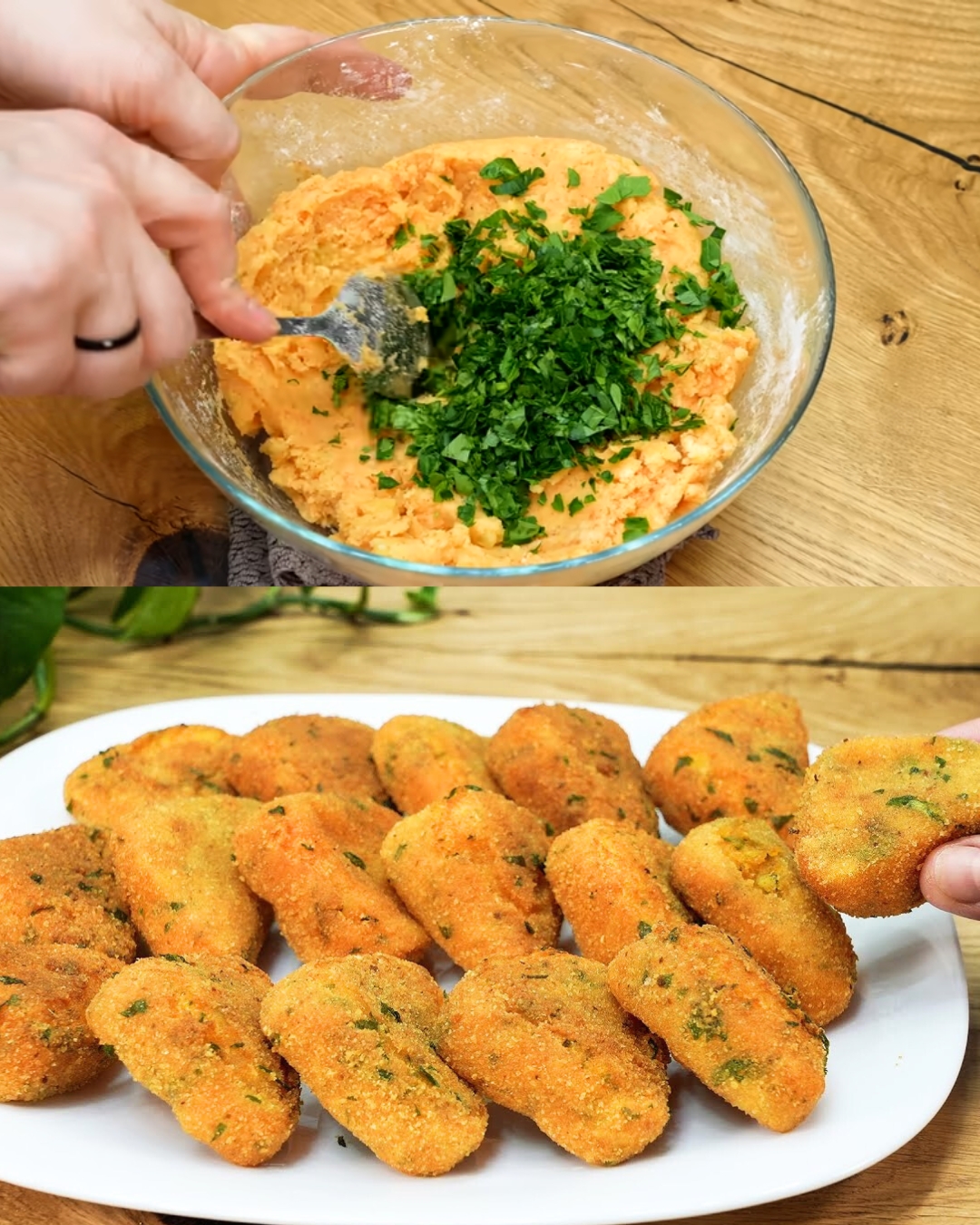 Crispy Savory Potato and Egg Fritters: A Flavorful Anytime Snack