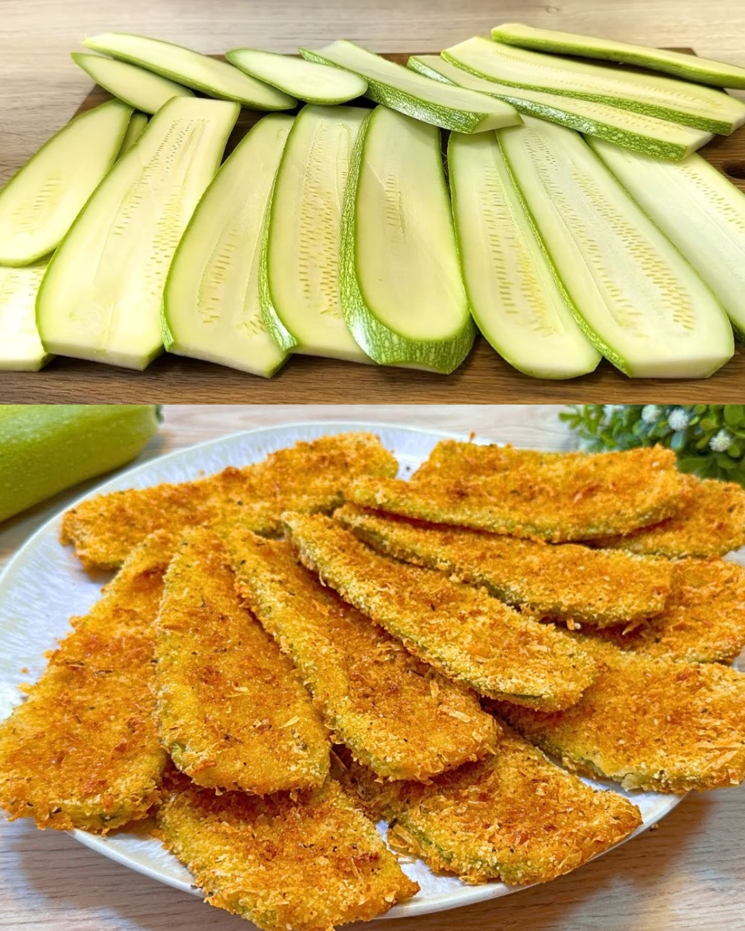 Crispy Baked Zucchini Rounds