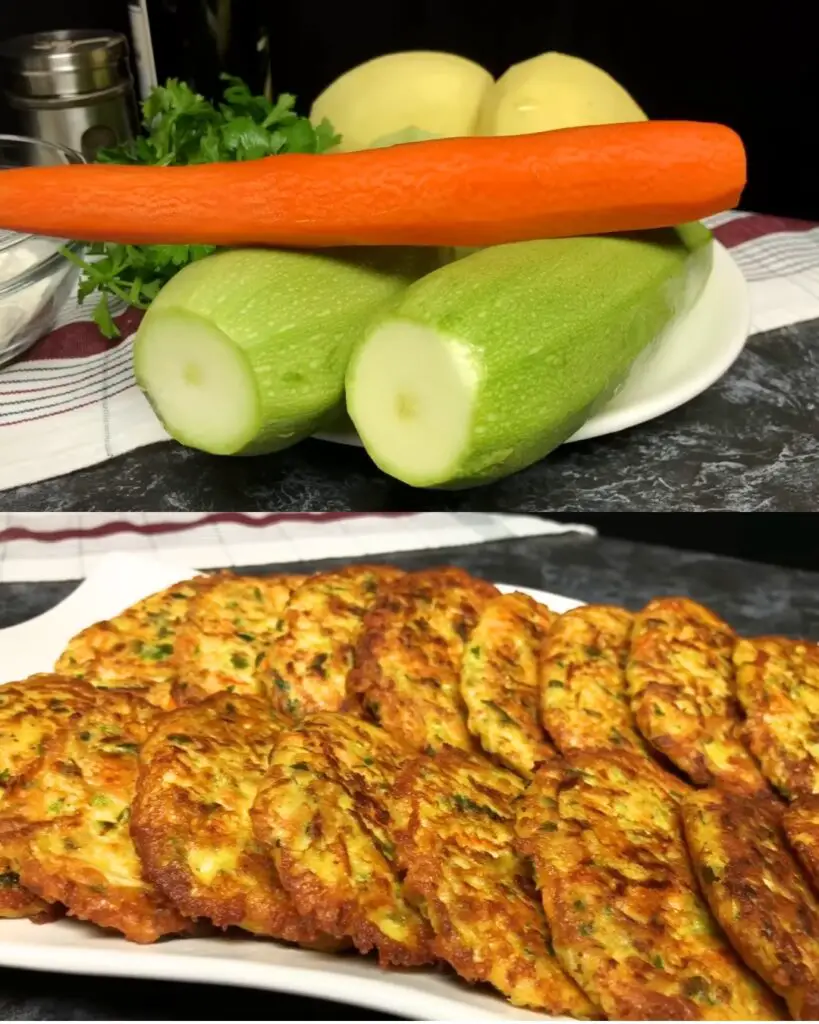 Zucchini, Carrot, and Potato Fritters