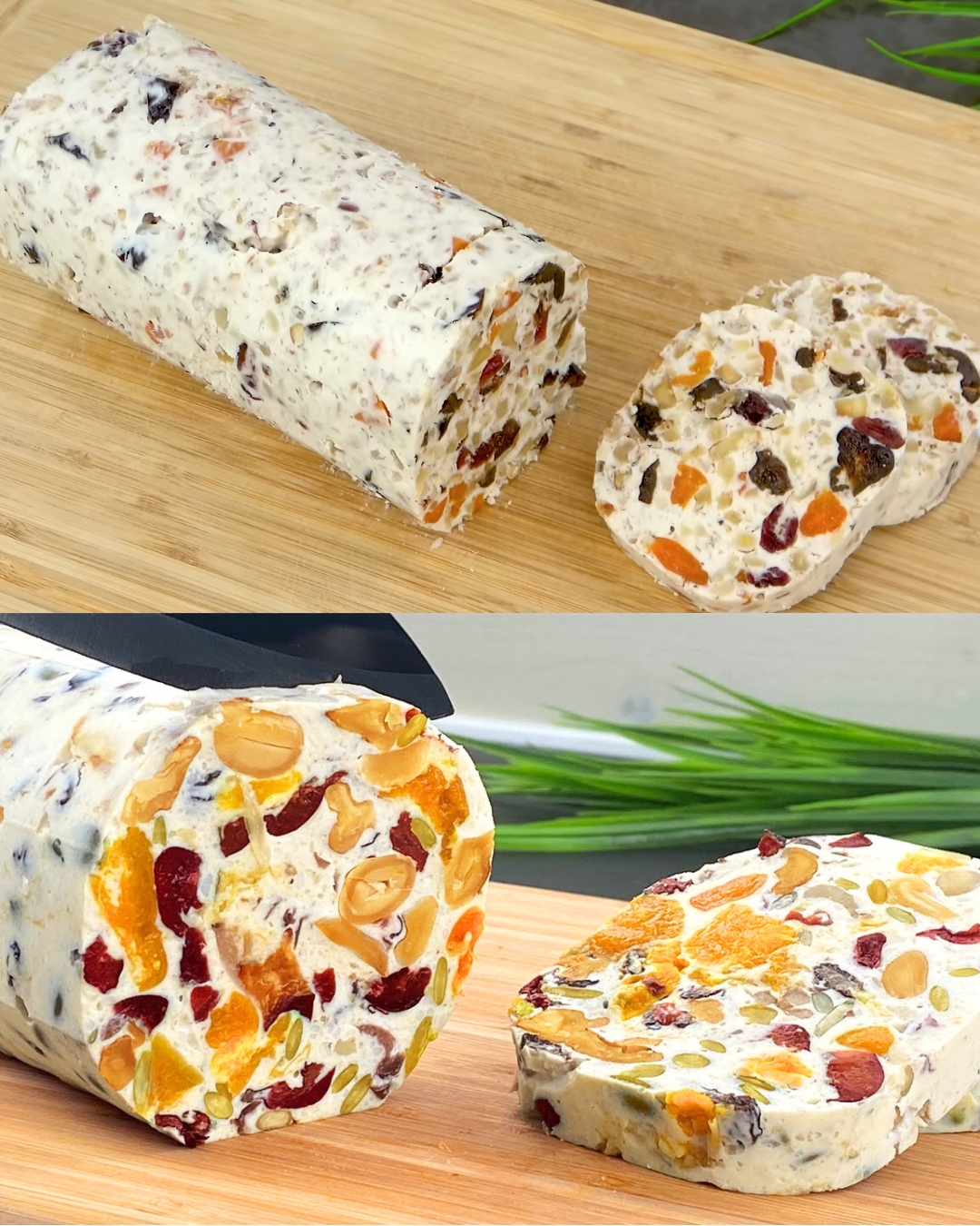 Sugar-Free Energy Nut and Fruit Dessert