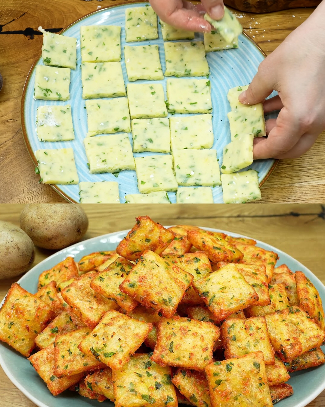 Crispy Cheesy Potato Pancakes: A Vegetarian Delight That Rivals Meat! (ASMR optional) pen_spark
