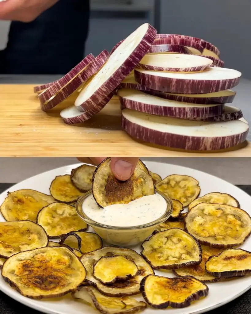 Roasted Eggplant with Herb Yogurt Sauce