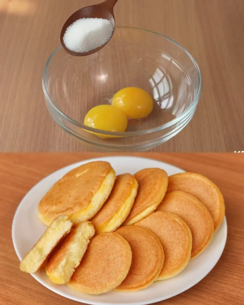 Fluffy Egg Pancakes