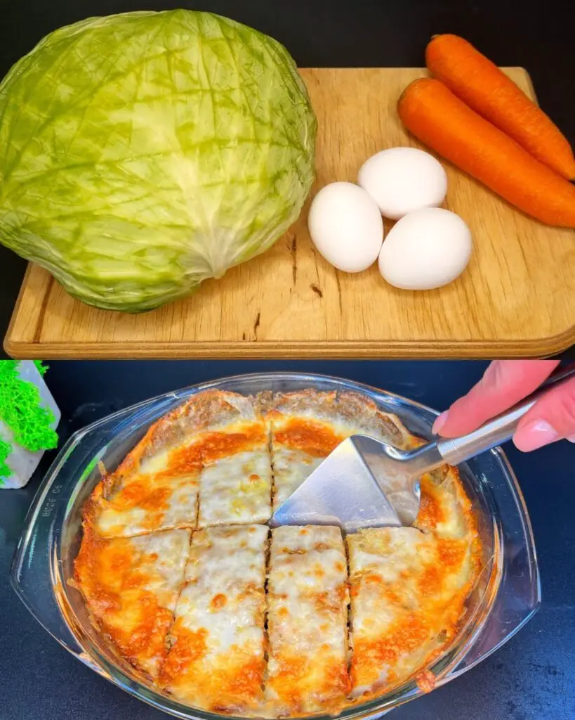 Quick and Delicious Baked Cabbage and Meat Casserole