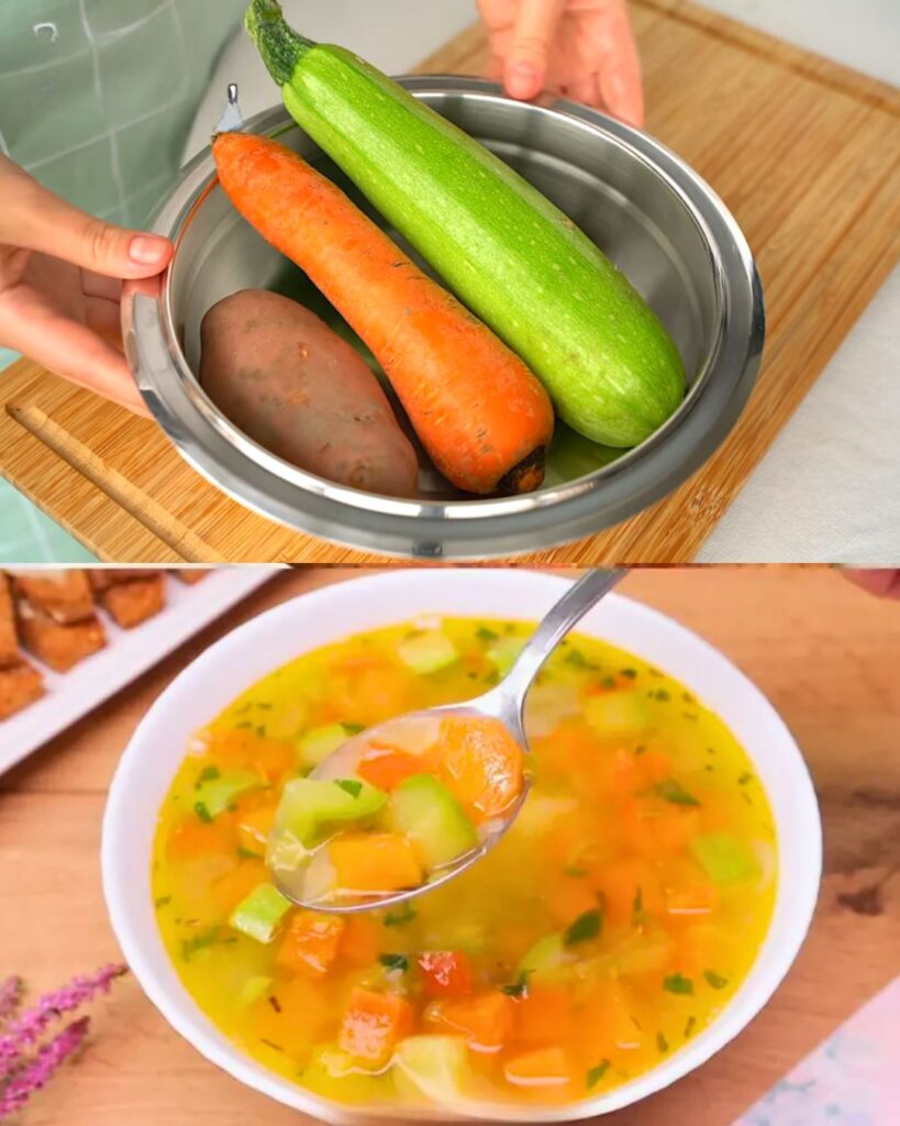 Hearty Vegetable Stew with Garlic Bread