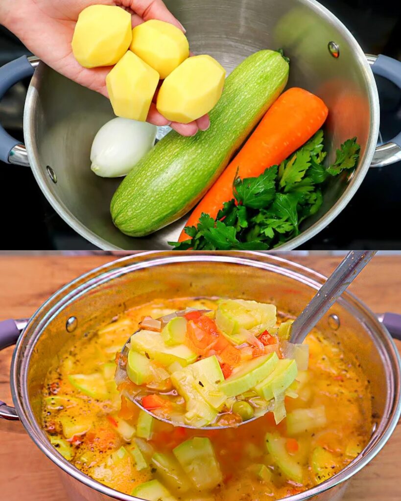 Easy and Healthy Zucchini Soup