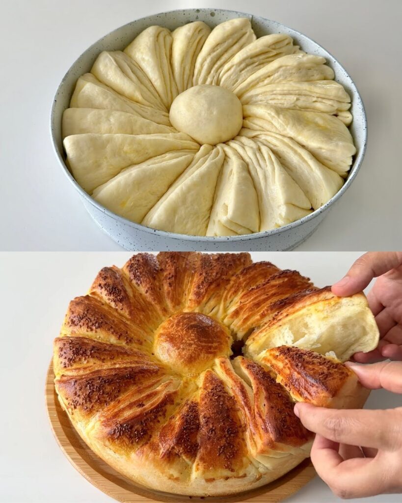 Layered Butter Bread