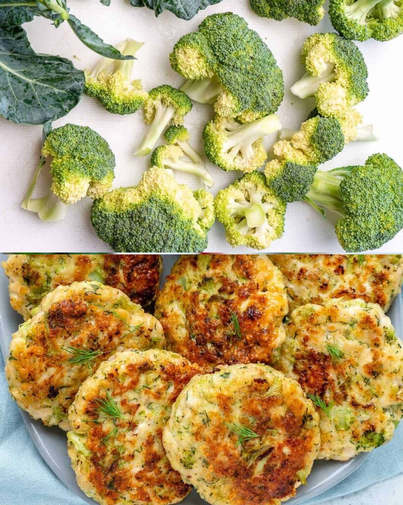 Chicken and Broccoli Fritters