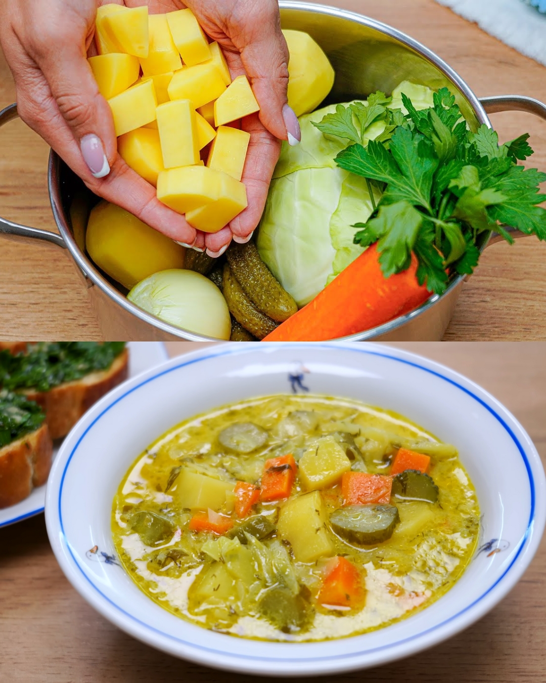 Cabbage and Vegetable Soup