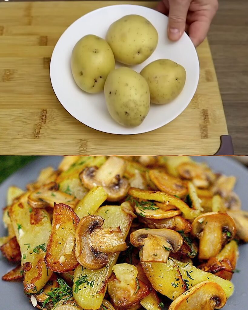 Savory Mushroom and Potato Skillet