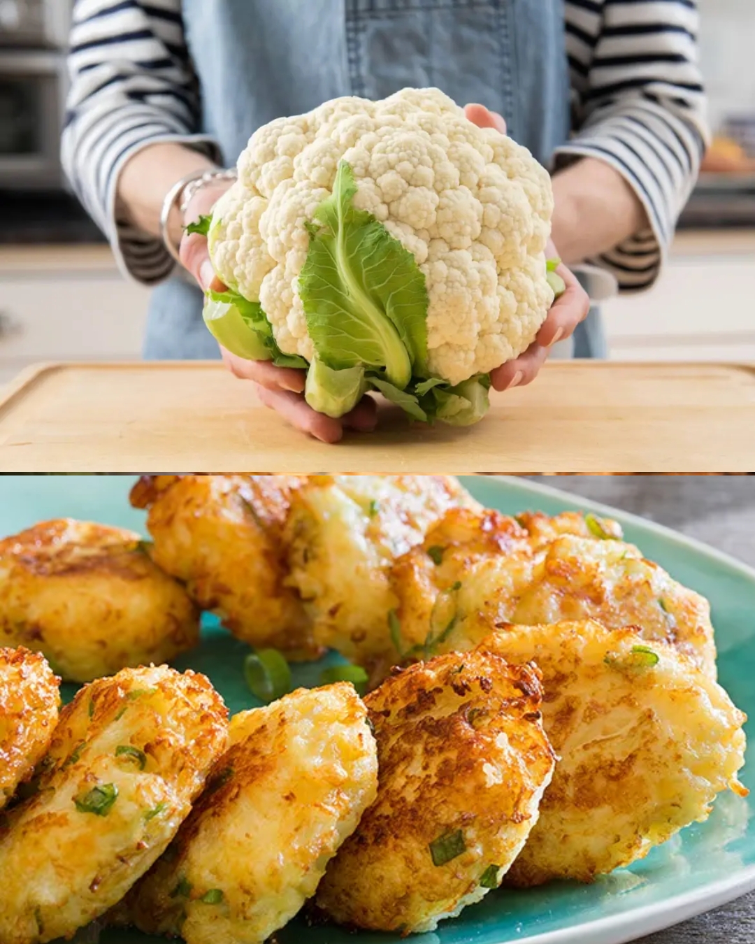 Cauliflower Cheese Patties