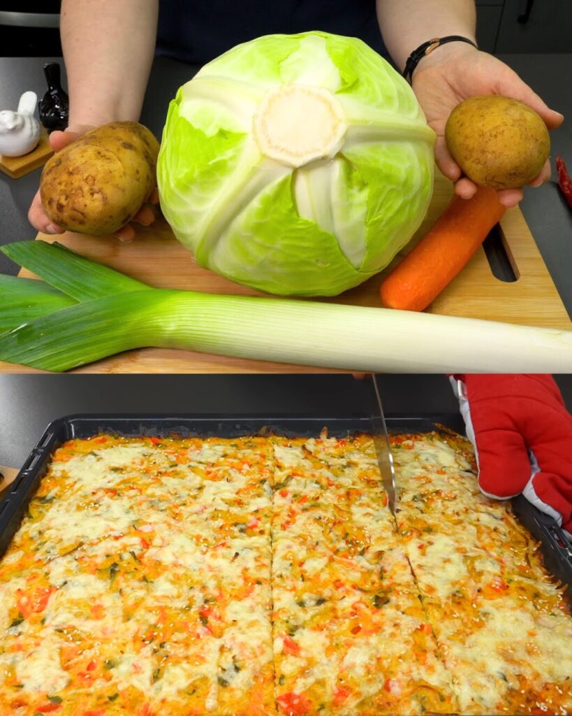Say Goodbye to Bland Cabbage! A Simple and Flavorful Veggie Bake finished dish