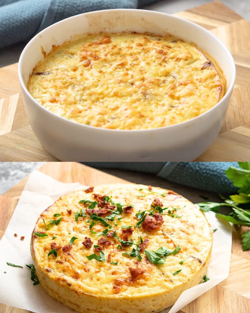 Gourmet Bacon and Swiss Cheese Quiche