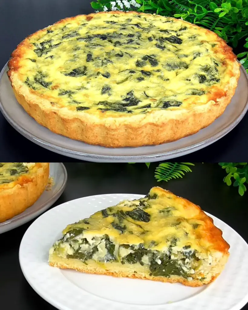 This Cheese and Spinach Pie Melts in Your Mouth! Very Simple and Tasty! Save This Recipe!