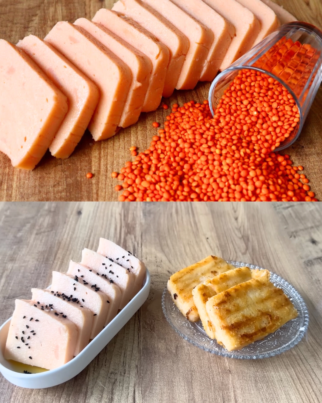 Creamy Red Lentil Cheese