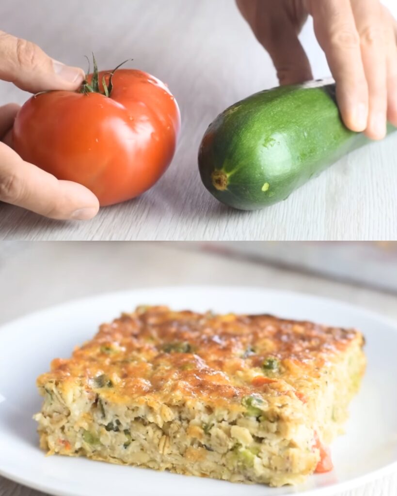 Savory Baked Oats: A Healthy and Budget-Friendly Dinner Revolution! finished dish