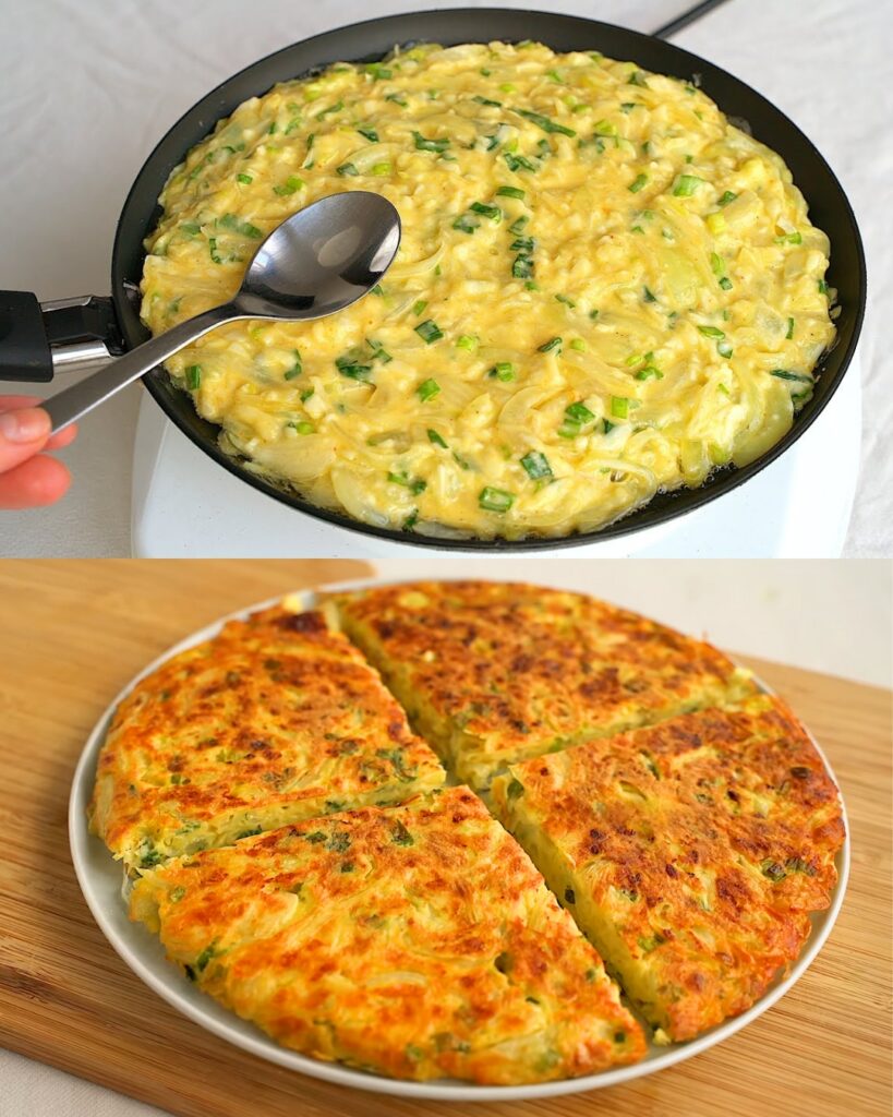 Savory Onion and Cheese Pancakes