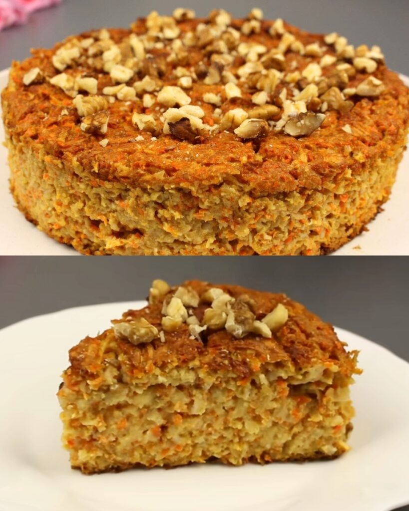 Believe it or Not, You Can Make Pie From Oatmeal and Carrots! (Flourless and Healthy)