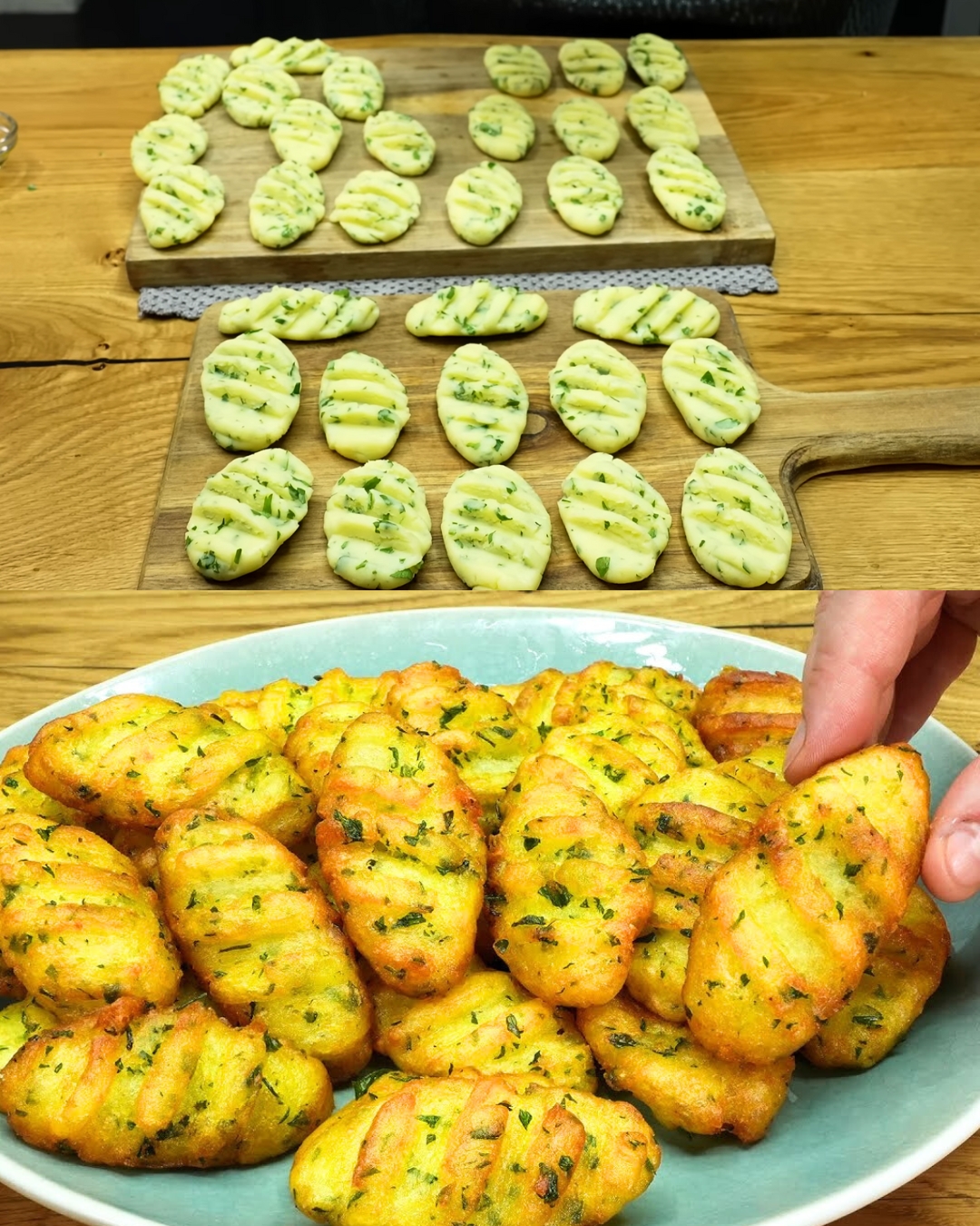 The Ultimate Comfort Food: Crispy Potato Patties with Creamy Ranch Dip (ASMR Friendly!) pen_spark