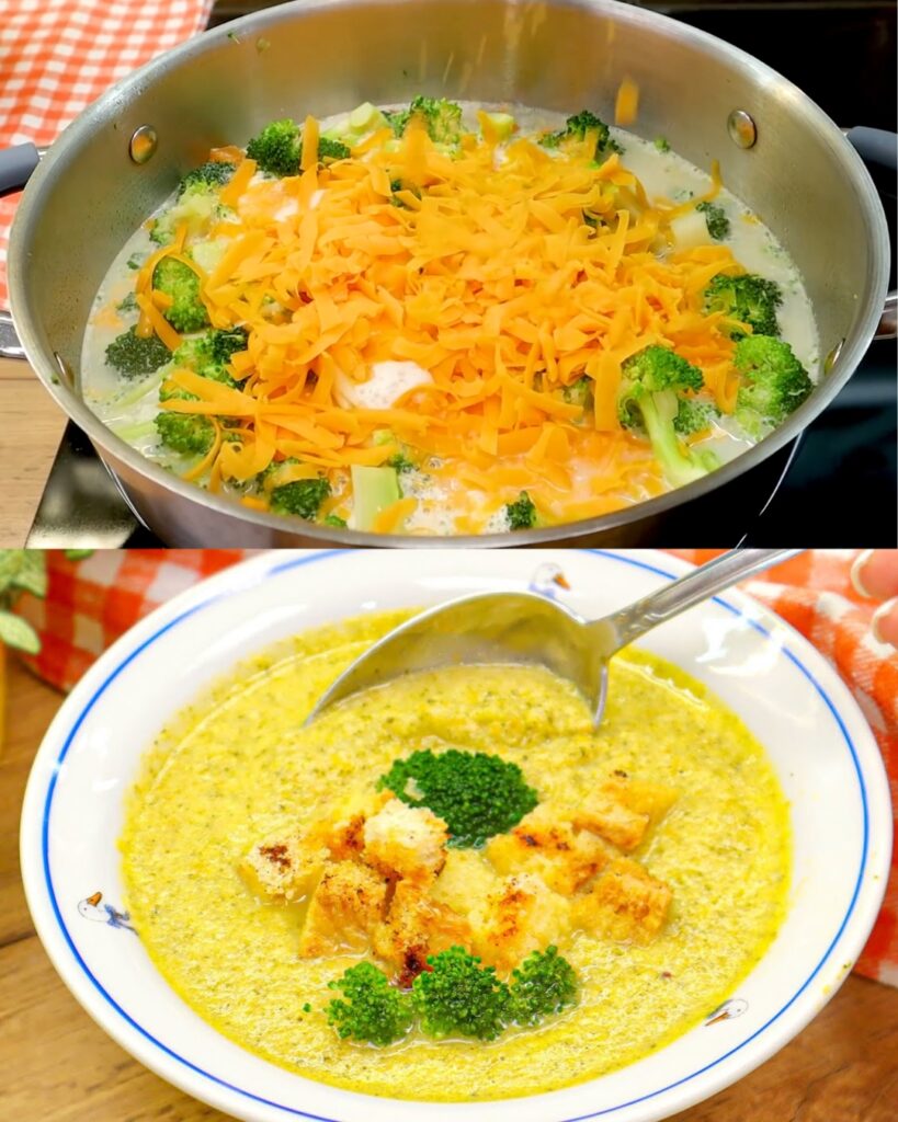 French-Inspired Broccoli Purée Soup: Simple, Tasty, and Nutritious finished dish