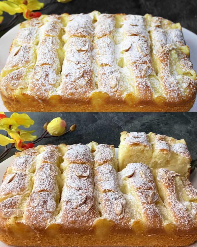 Sunshine in a Slice: 15-Minute Lemon Cake with Melt-in-Your-Mouth Pudding (Easy and Delicious!) pen_spark finished dish