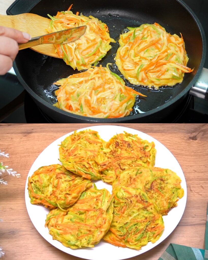 Healthy Veggie Potato Pancakes
