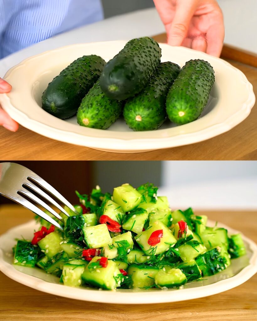 My Mother Ate This Salad Every Day for Dinner and Lost 30 kg in One Month!