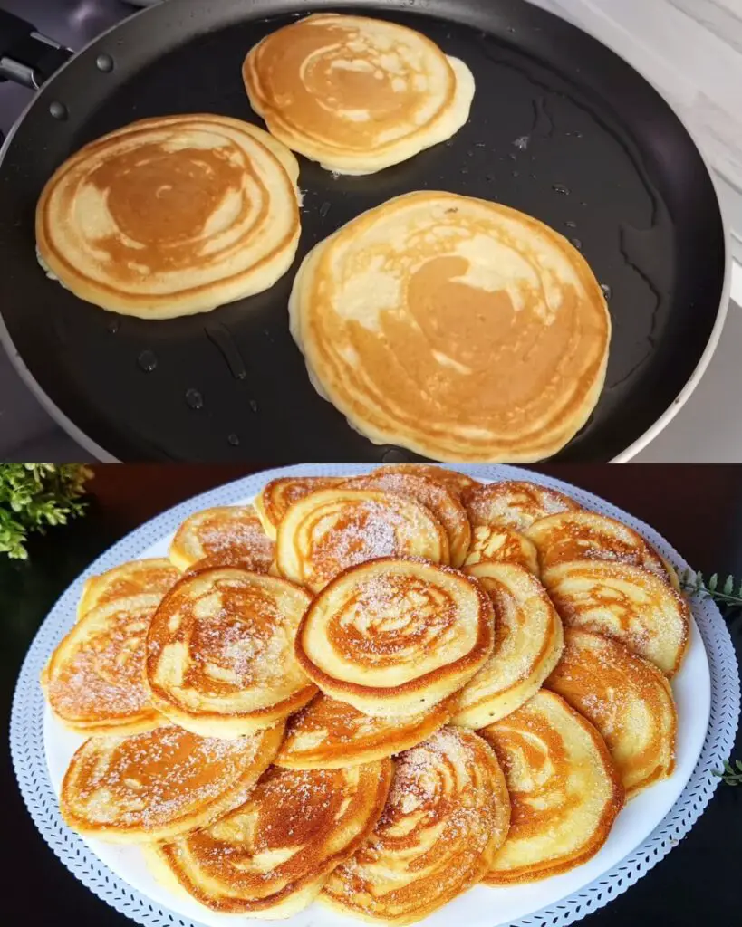 Quick and Easy Yogurt Pancakes: Soft and Delicious