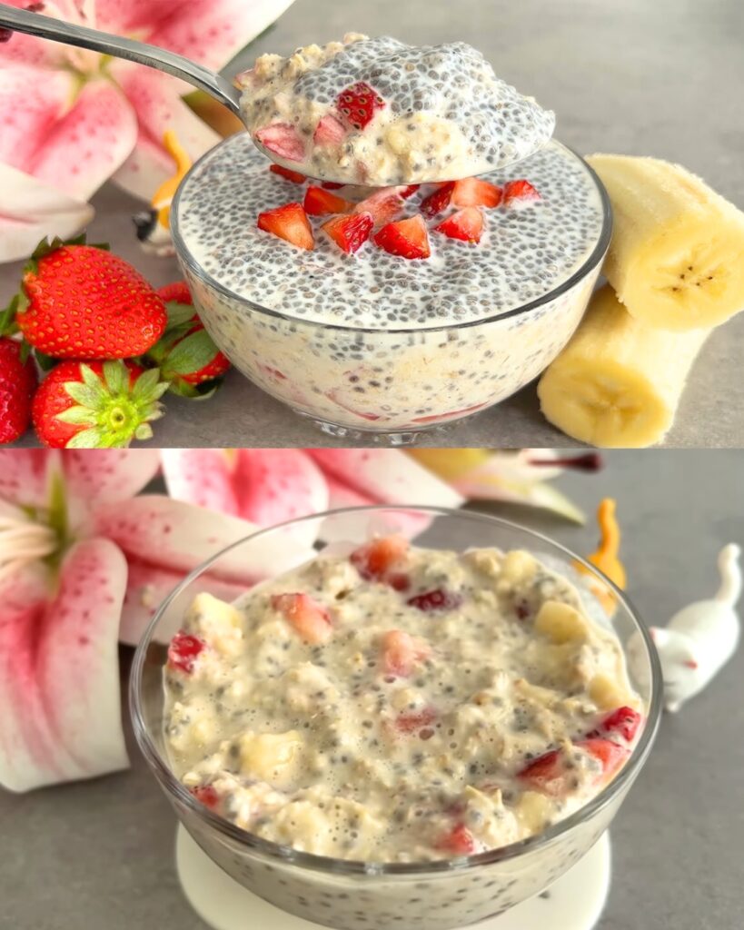 Healthy Oatmeal and Banana Dessert