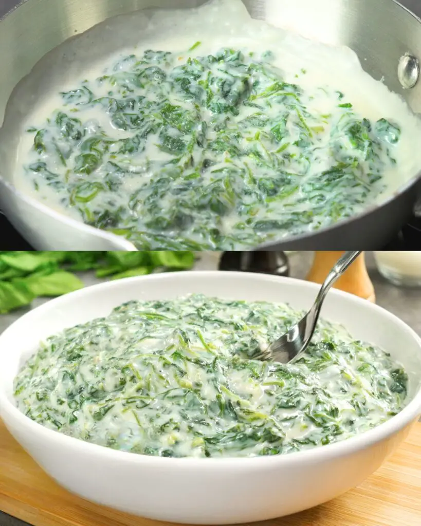 Best Creamed Spinach – A Perfect Side Dish to Meat or Fish