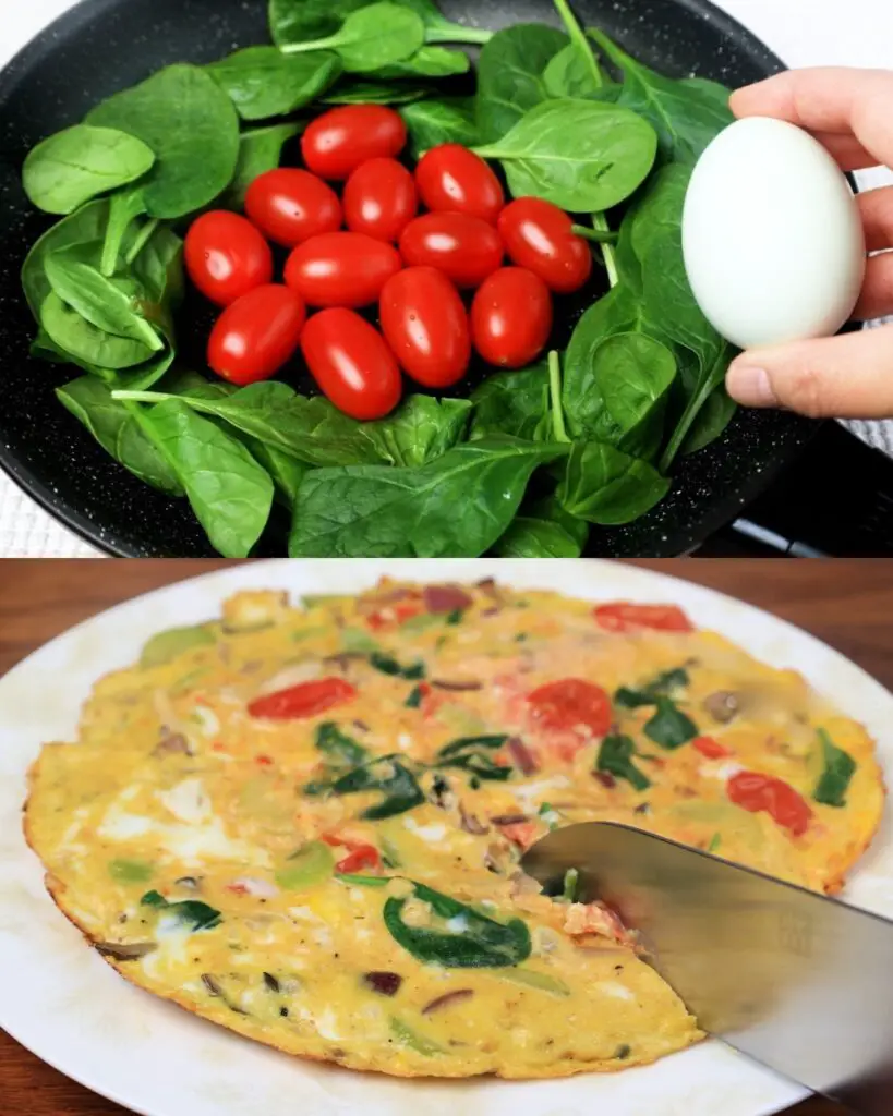 Vegetable Egg Scramble