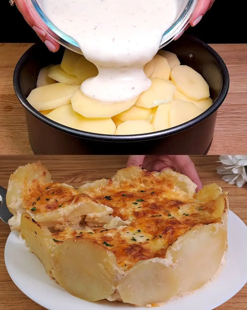 Cheesy Potato Gratin