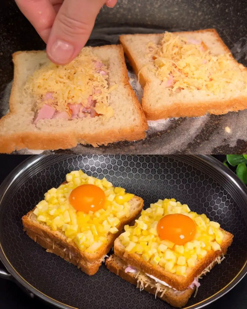 Baked Ham and Cheese Sandwich