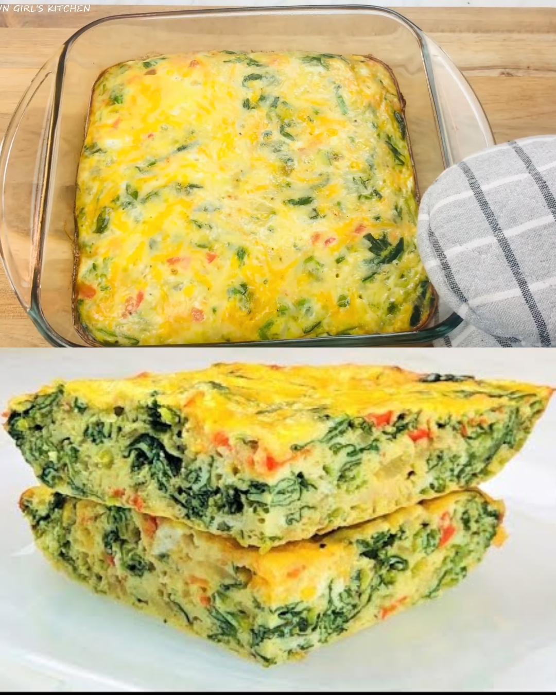 Spinach Egg Casserole