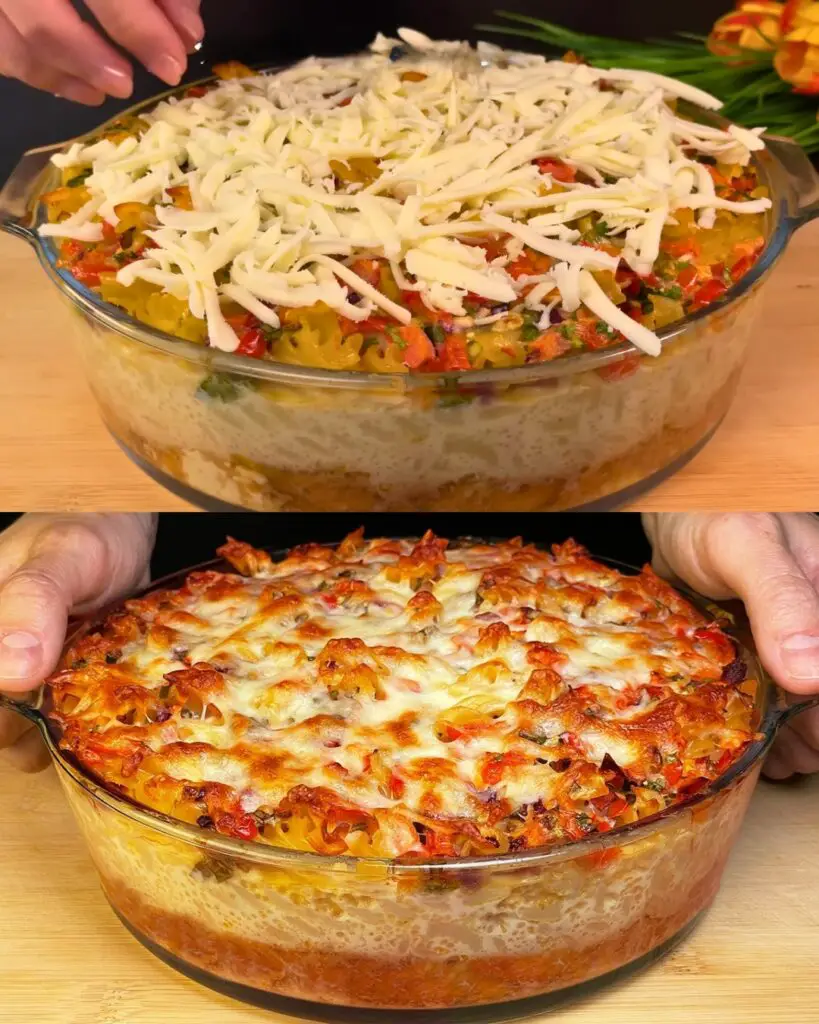 Fusilli Pasta with Chicken and Vegetables
