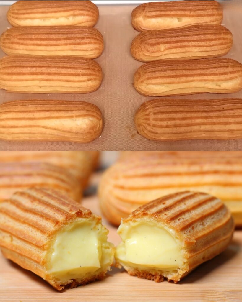 Cream-Filled Pastry finished dish
