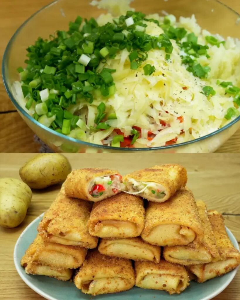 Potato Pancake Patties finished dish