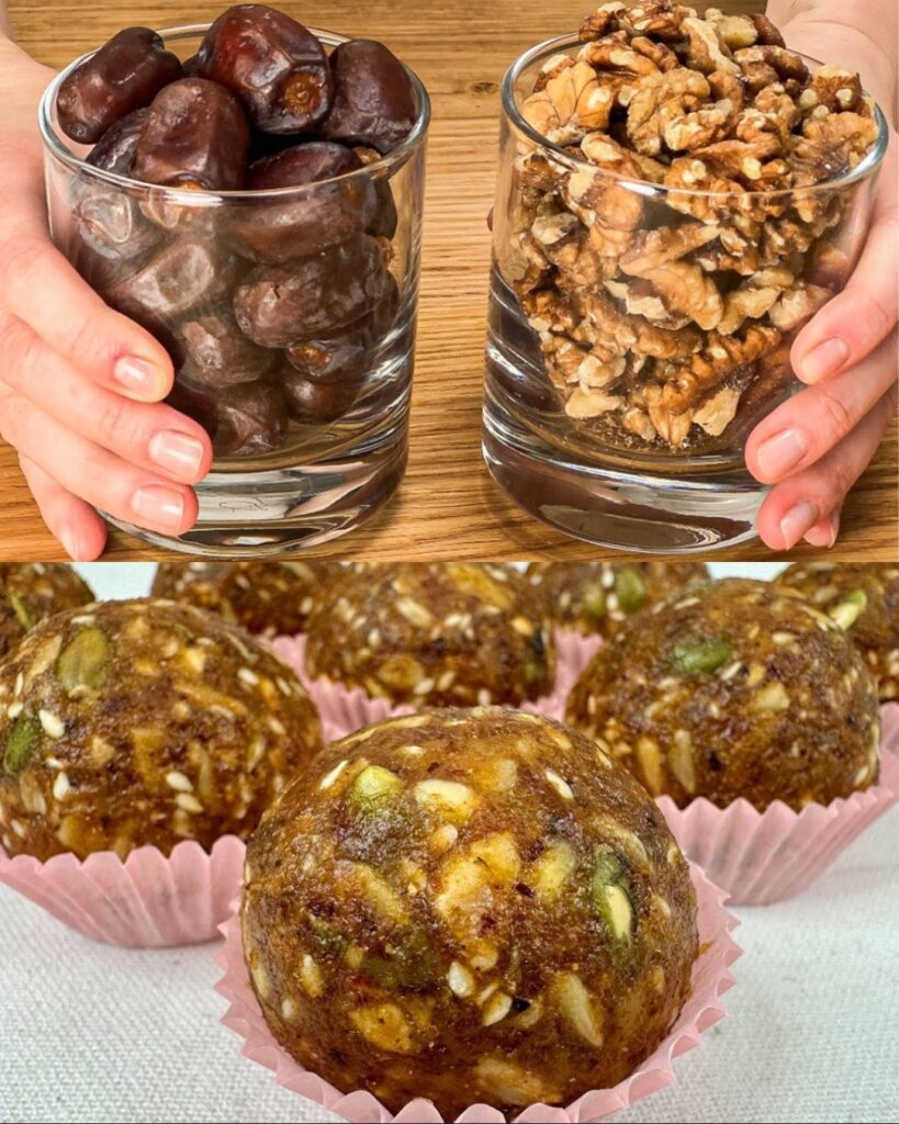 Nut and Dried Fruit Energy Balls
