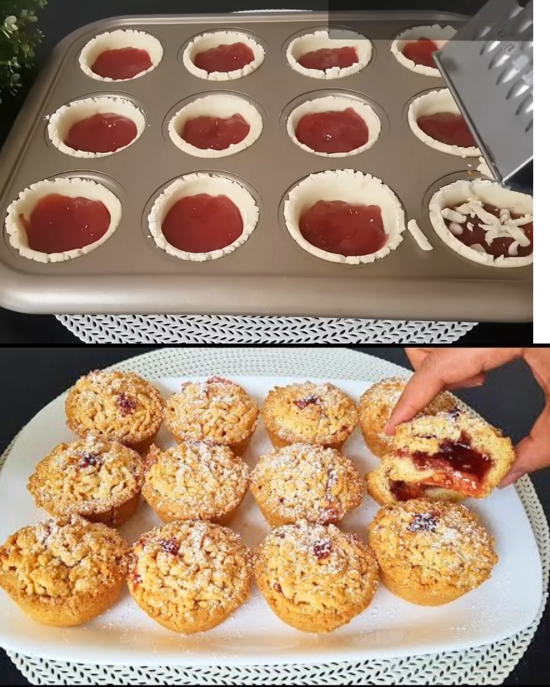 Strawberry Jam Cookies