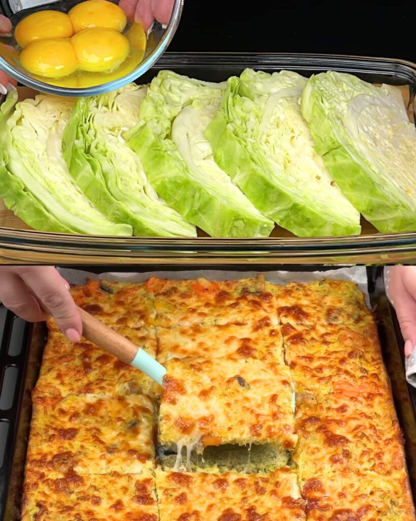 Creamy Vegetable and Mushroom Bake finished dish