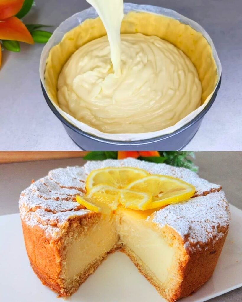 Tangy and Creamy Lemon Cream Cheese Tart finished dish