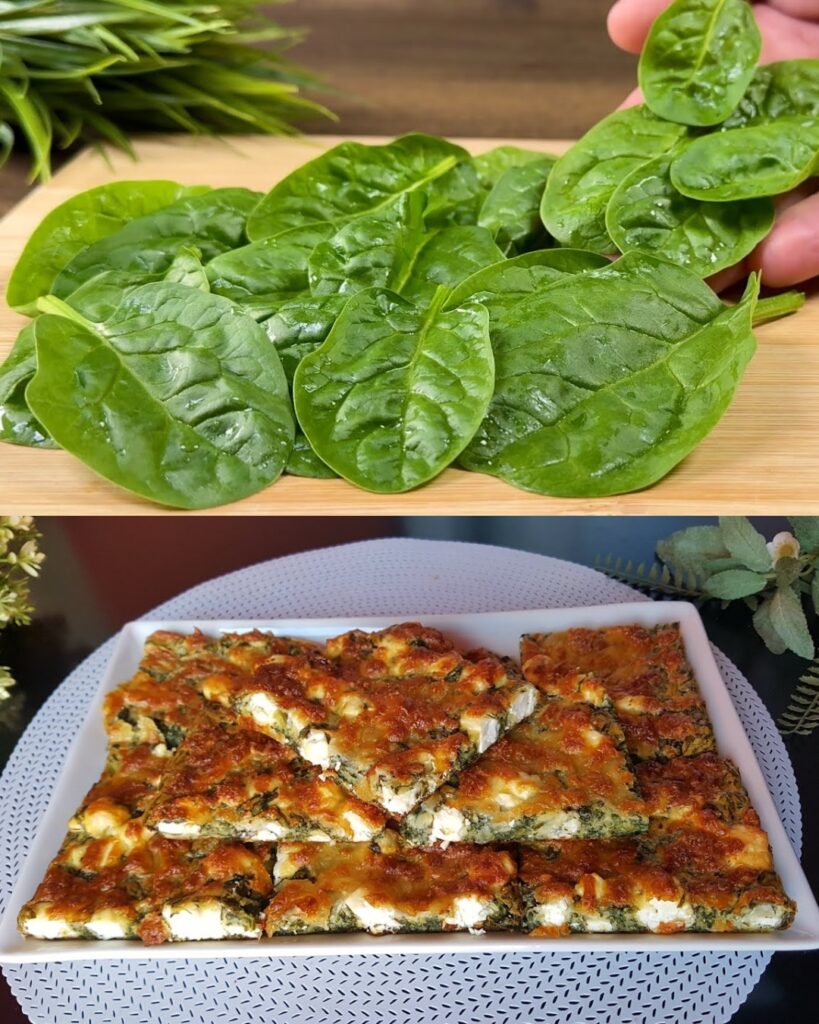Spinach and Cheese Frittata finished dish