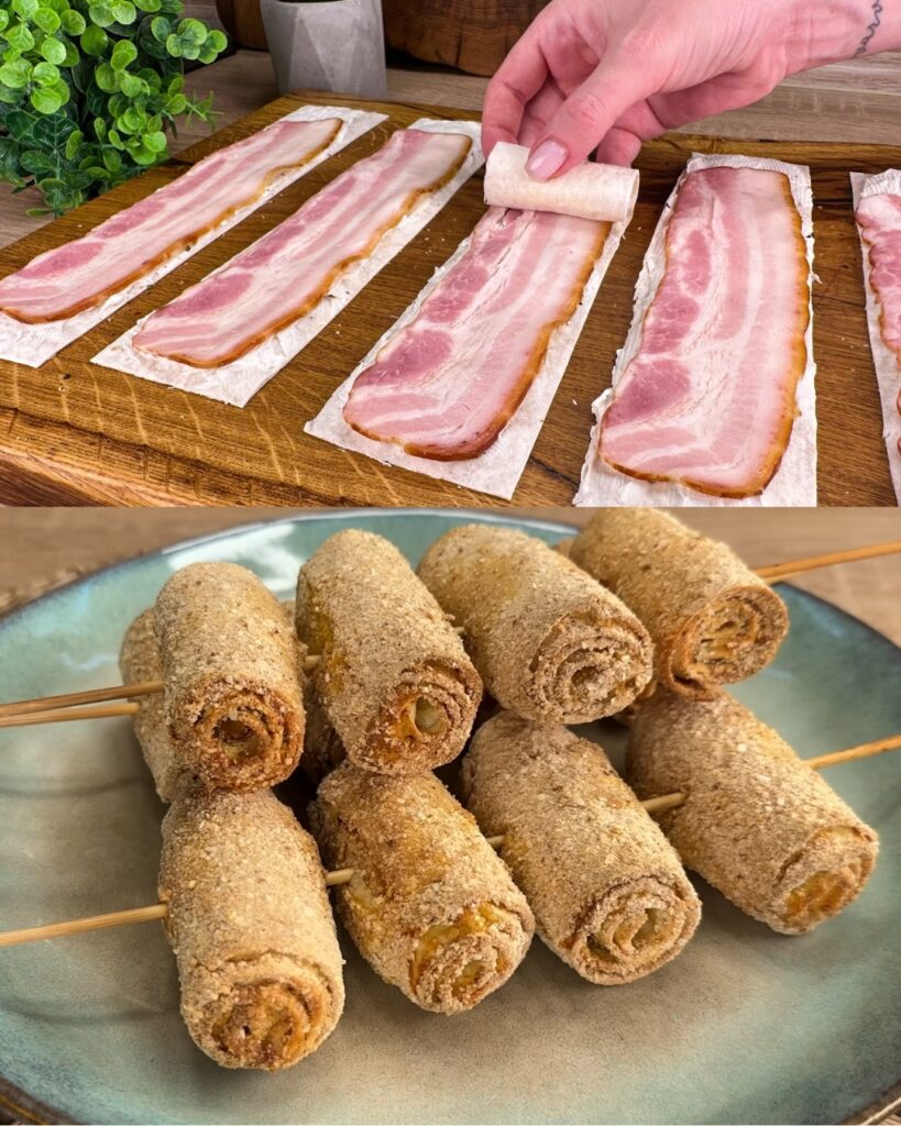 Ham and Cream Cheese Pinwheels finished dish
