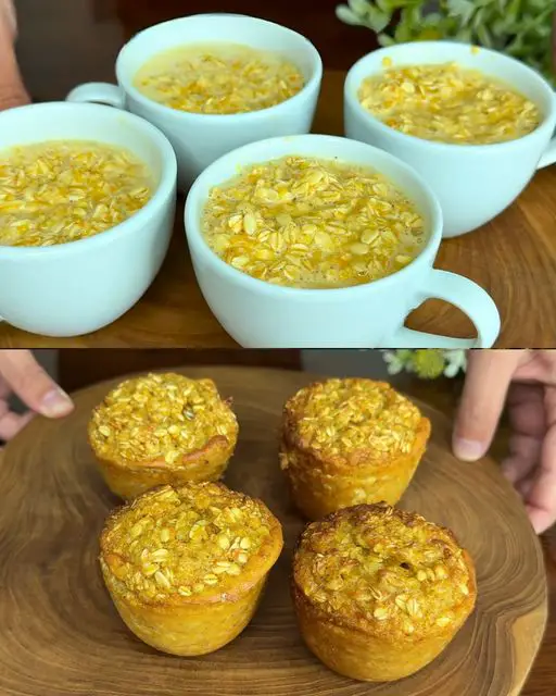 Orange Oatmeal Cups
