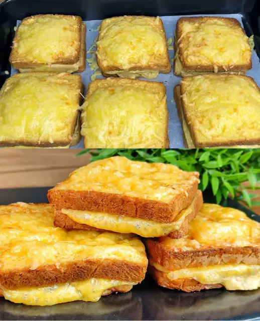 Cheesy Baked Ham and Cheese Sandwiches Recipe