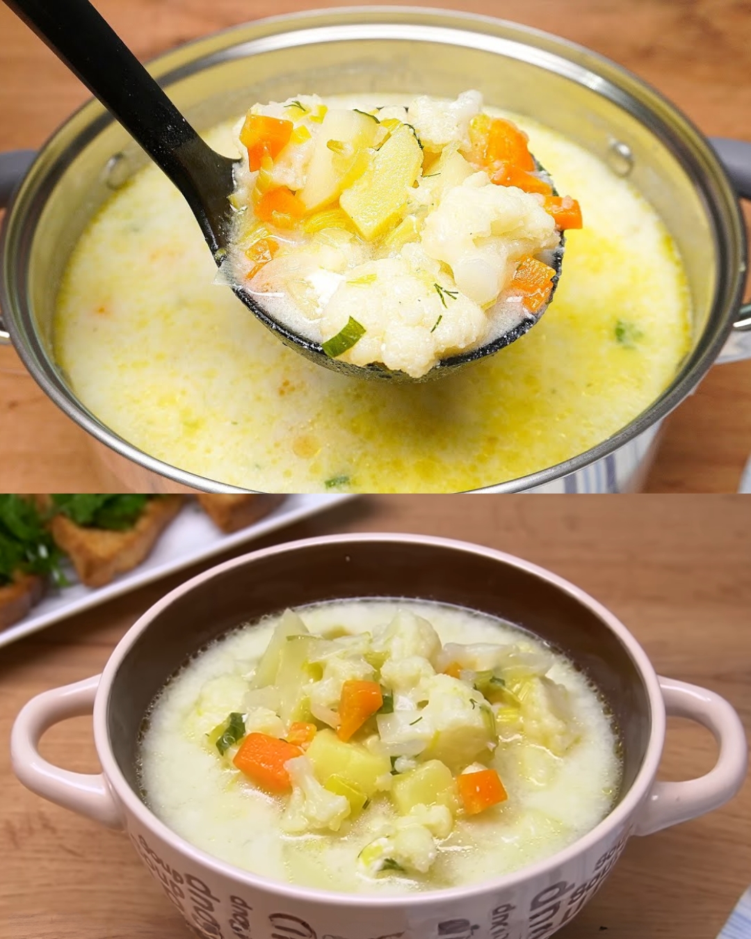 Creamy Cauliflower Soup Recipe