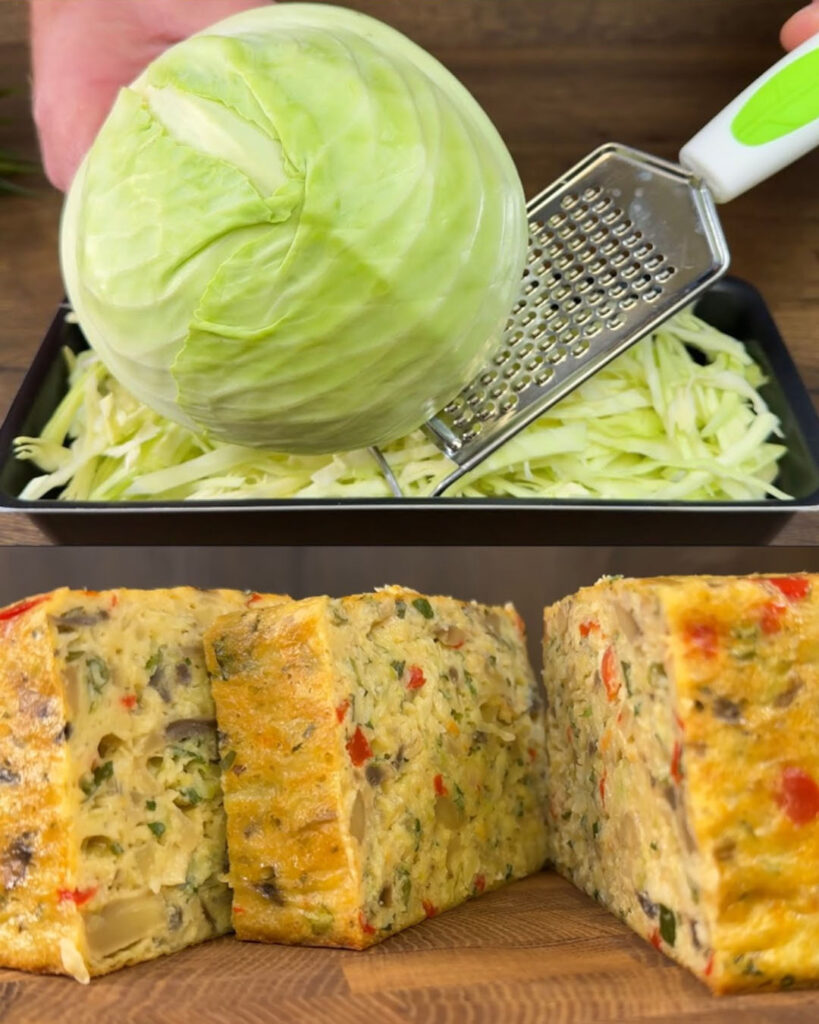 Cabbage and Egg Roll finished dish