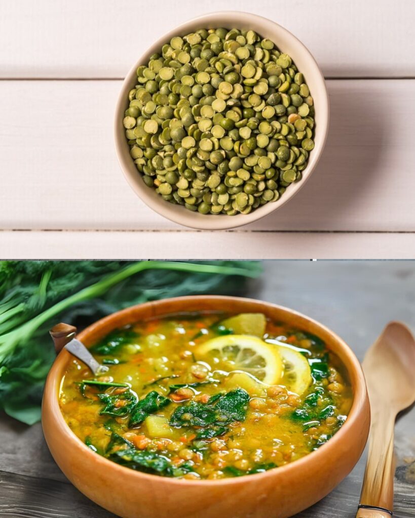 Vegetable and Lentil Soup finished dish
