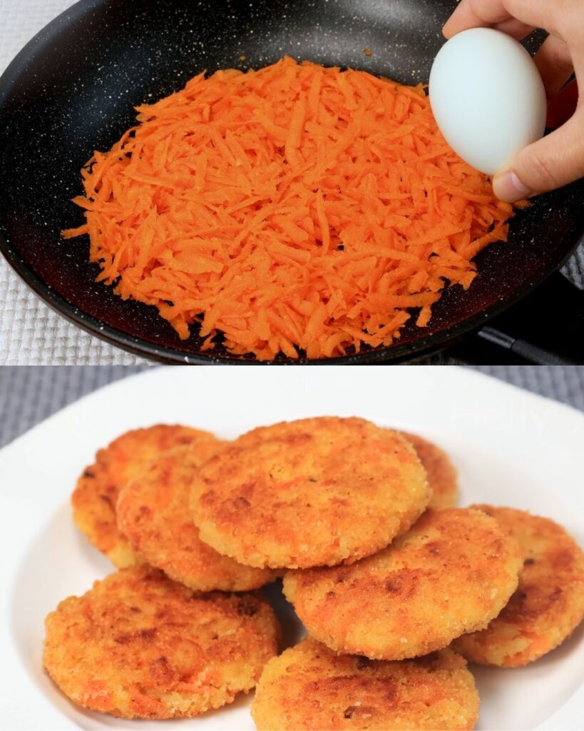 Crispy Rice and Vegetable Patties finished dish